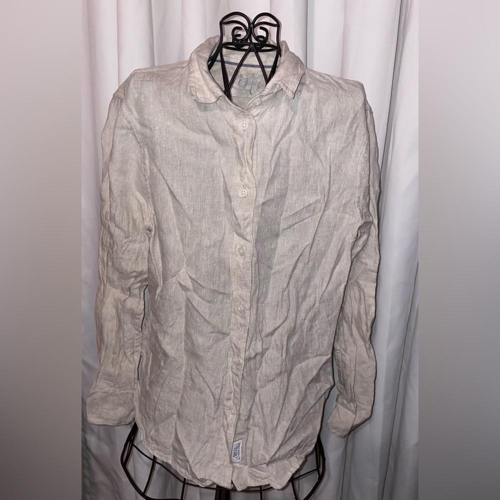 J Crew Linen Shirt